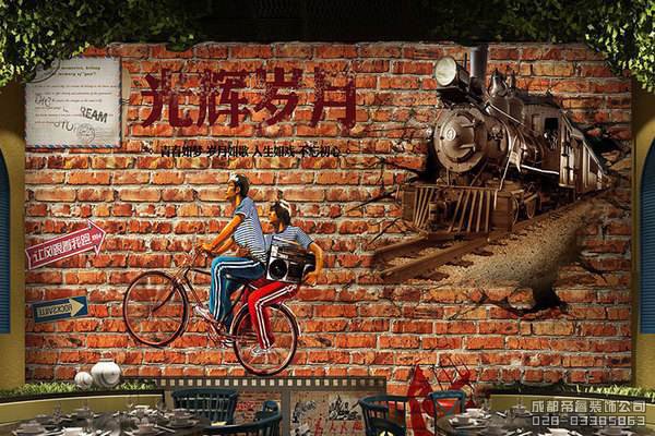 憶青春主題餐廳如何裝修設(shè)計？